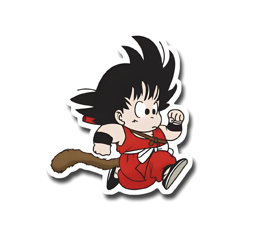 Kid Goku Sticker