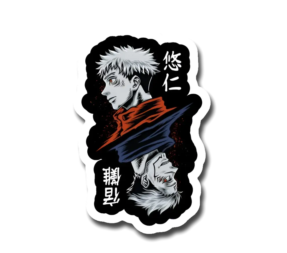 Sukuna And Itadori Sticker