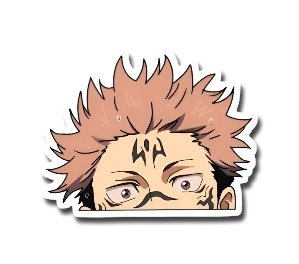 Sukuna Peeping Sticker