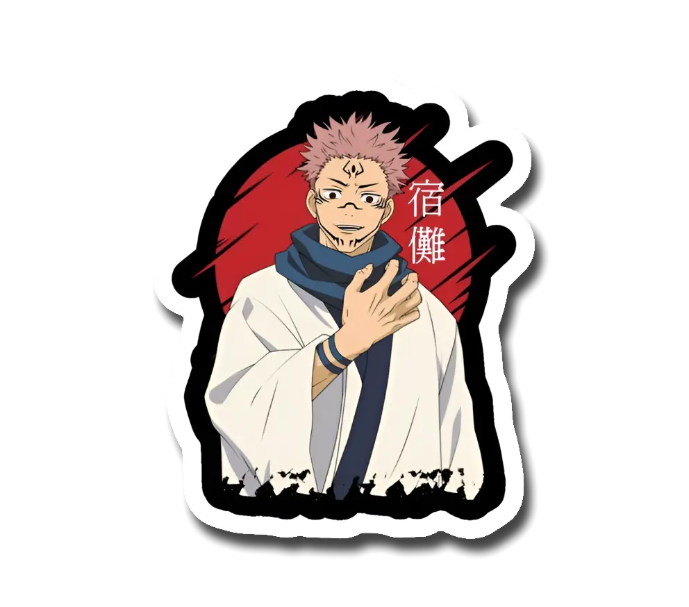 Sukuna Standing Sticker