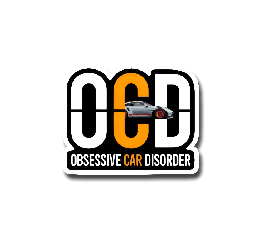 Obsessive Car Disorder Sticker