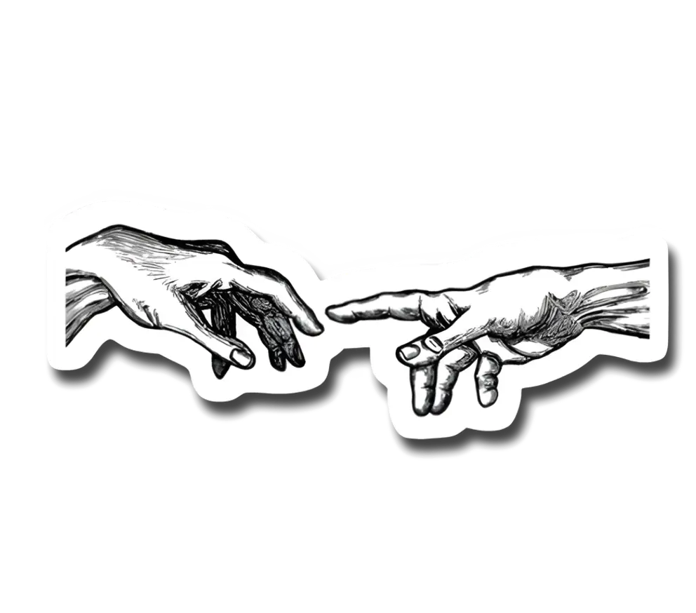 Hands Sticker