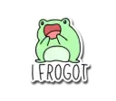I Forgot Sticker
