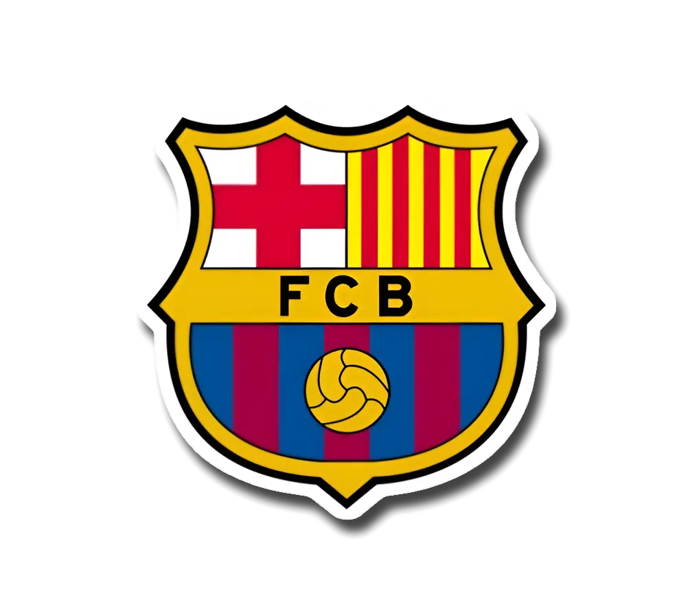 Barcelona Logo Sticker