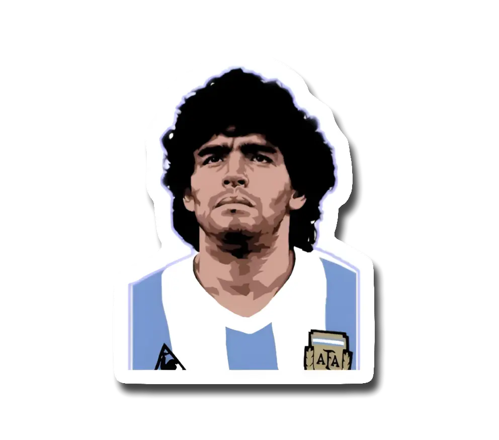 Maradona Sticker