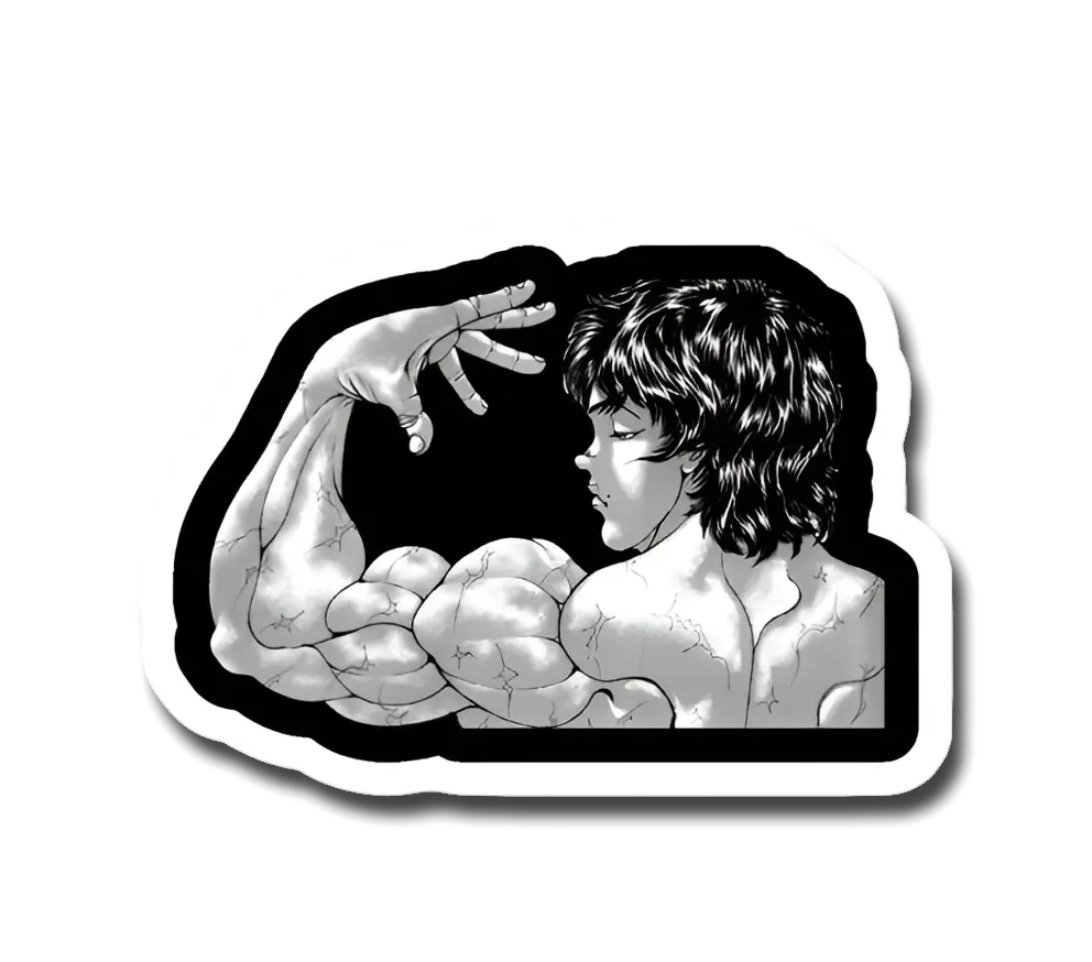 Baki Hanma Sticker
