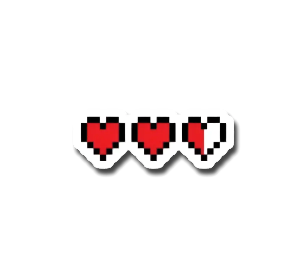 Minecraft Lives Sticker