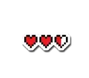 Minecraft Lives Sticker
