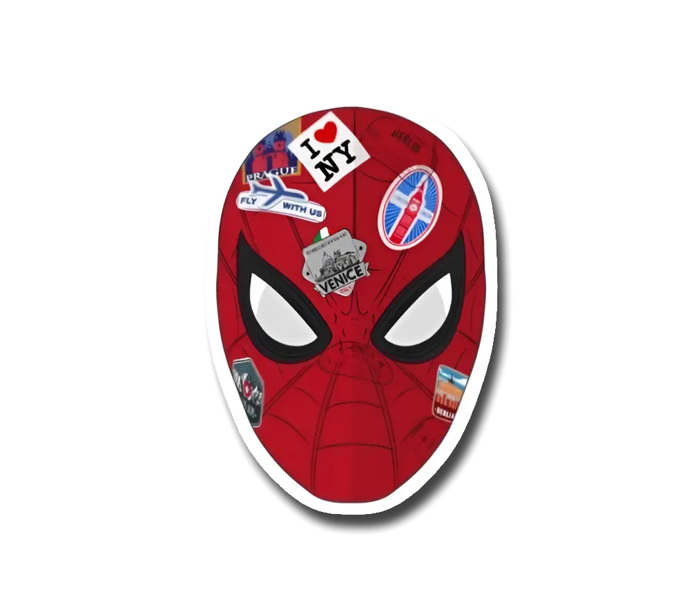 Spidey Mask Sticker
