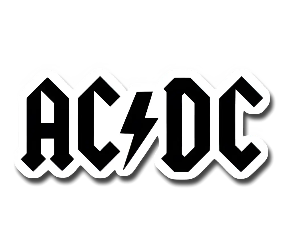 AC/DC Sticker