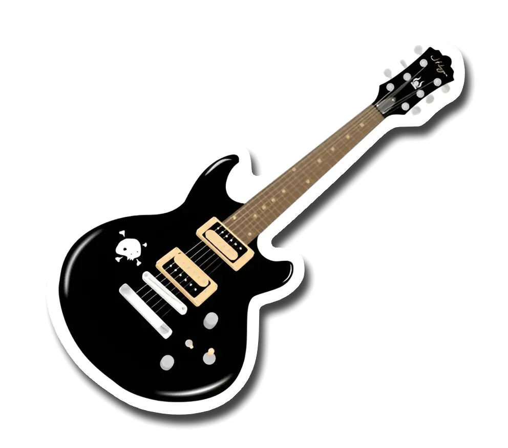 Guitar Sticker