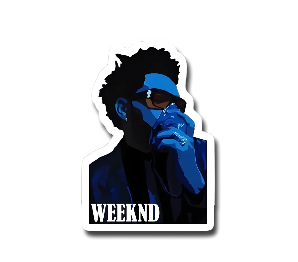 Weeknd Sticker