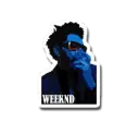 Weeknd Sticker