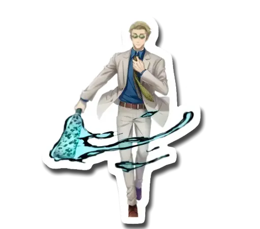Nanami with Blade Sticker