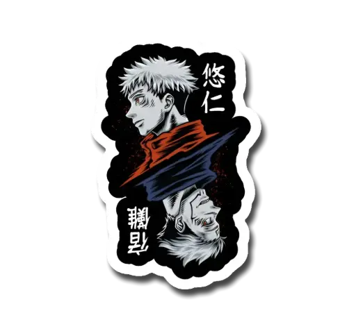 Sukuna And Itadori Sticker