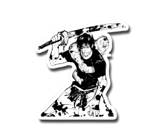 Toji fushiguro Sticker