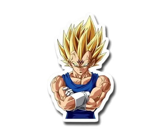 Vegeta Sticker
