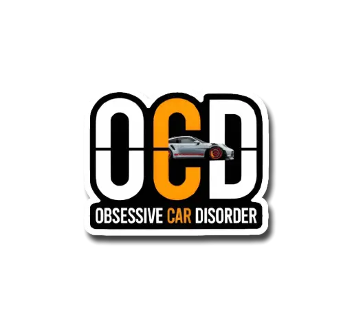 Obsessive Car Disorder Sticker