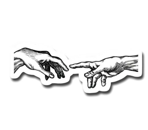 Hands Sticker