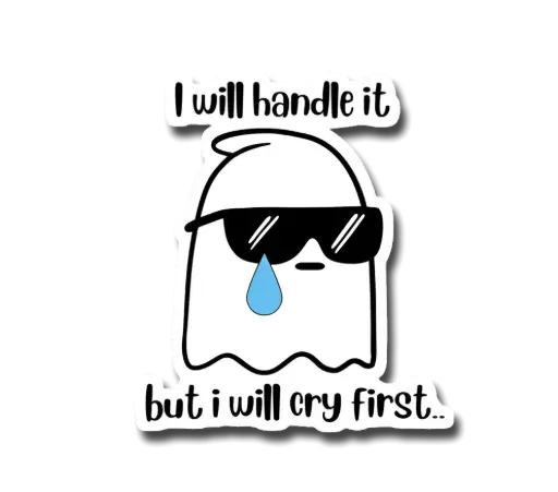 Let me Handle it Sticker