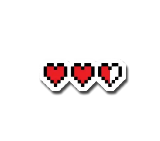 Minecraft Lives Sticker