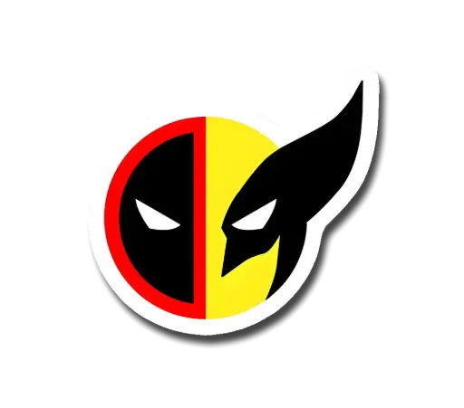 Deadpool & Wolverine Sticker