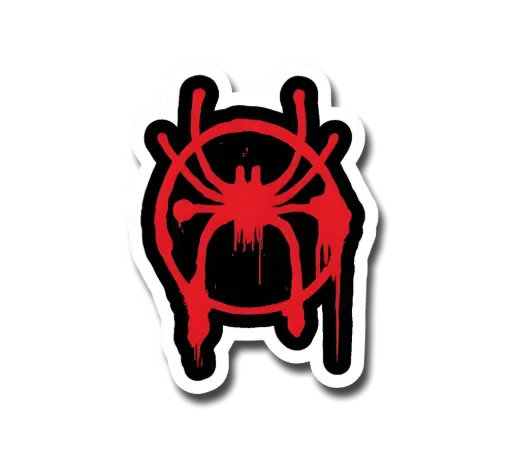 Miles Morales logo Sticker