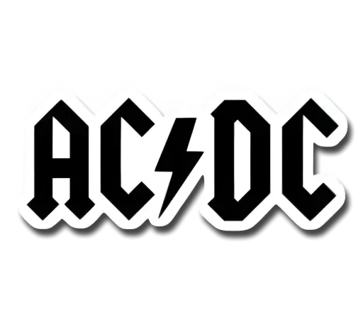 AC/DC Sticker