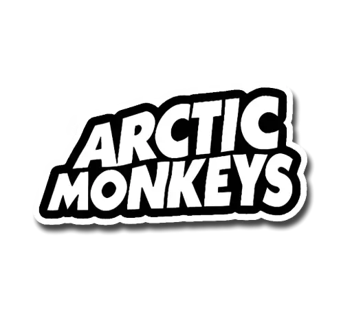 Arctic Monkey Sticker