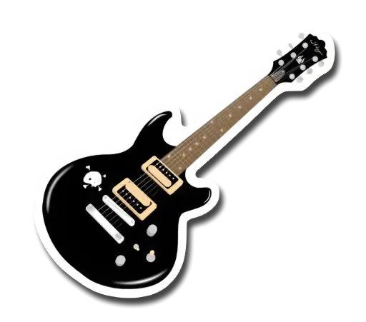 Guitar Sticker