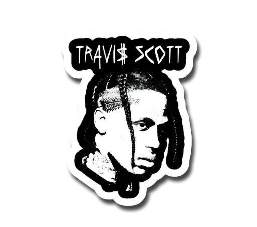 Travis Scott Sticker